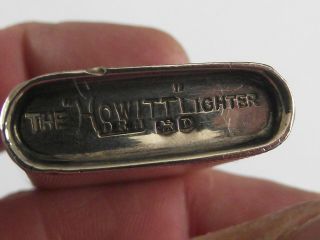 Antique RARE Silver Lighter Dudley Russell Howitt The ' HOWITT ' Lighter 1946 9