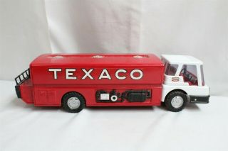 Retro 1960s Texaco Jet Fuel Tank Metal Truck Eames Interest