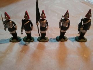 Vintage Britains Ltd Guards ? - - 5 Guards - - - - L@@k