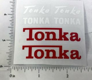 Tonka Cement Mixer Truck Replacement Stickers Tk - 228