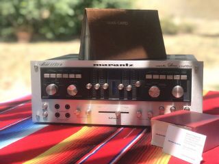Marantz 1150d Console Stereo Amplifier Rare Pre - Production Model Big Deal