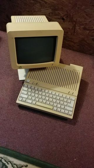 Vintage Apple iic plus and monitor 7