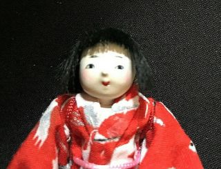 Vintage Miniature Japanese Gofun Doll l 2