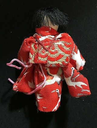 Vintage Miniature Japanese Gofun Doll l 3