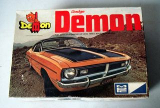 Rare Vintage Mpc Demon Model Kit