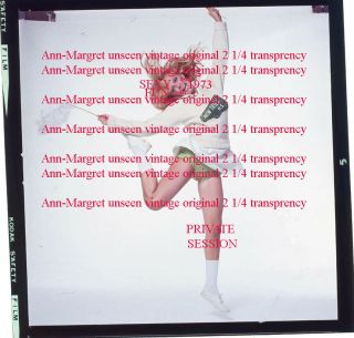 Ann Margret Sexy Leggy Unseen Cheerleader Vintage Fun 2x2 Transparency