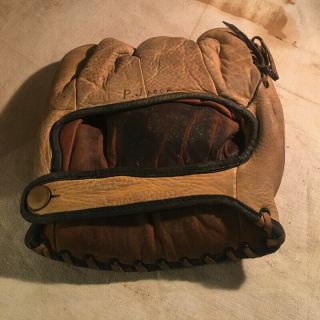 Vintage Sears Travis C.  Jackson Baseball Glove and Box 3