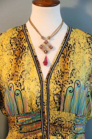 Vintage Miriam Haskell Gorgeous One Of A Kind Classic Necklace 5