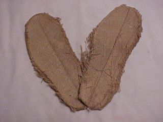 , Rare & " Jute " Insoles For Use With Mounatin Ski Boots