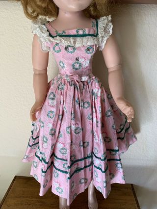 Vintage Madame Alexander Tagged Cissy Minty Dress 1950s No Doll