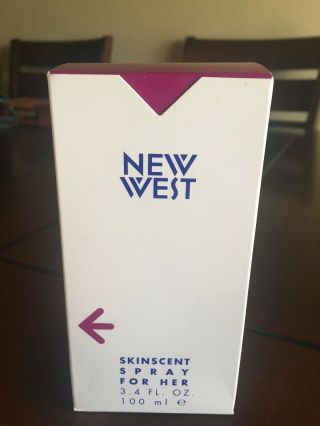 Nib / Rare West 3.  4 Oz.  Skinscent Spray For Her Aramis Perfume