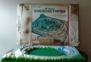 Vintage Life - Like Products Railroad Empire N Scale Train Set With