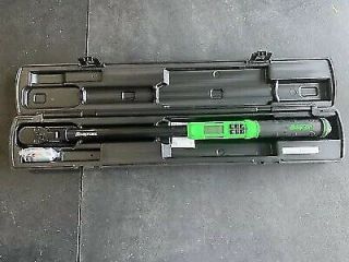 Snap On Digital Torque Wrench 1/2 W/angle  Rare Lime Green And Black