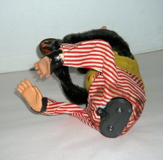 VINTAGE JOLLY THE CHIMP CYMBAL PLAYING MONKEY BATTERY OP.  TOY 5