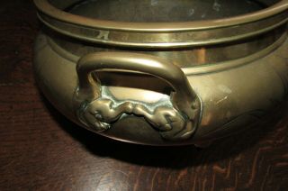Antique Chinese bronze bowl 4