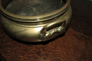 Antique Chinese bronze bowl 5