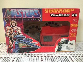 Vintage He - Man Masters Of The Universe Viewmaster Gift Box Set 1983 Rare