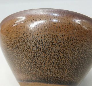 H060: Chinese tea bowl of porcelain of popular NOGIME - TENMOKU - CHAWAN 6
