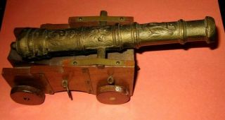 Cannon 7 1/2 " Heavy Brass [ Toy ]