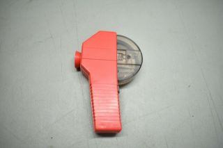 Vintage 1978 Pocket Flix Ideal Toy Corp Red - Missing Battery Cover 5