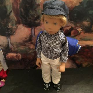 RARE HTF SASHA BOY DOLL SANDY HIKER SLEEPING BAG GREGOR LE 400 ENGLAND 3