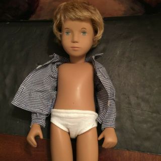 RARE HTF SASHA BOY DOLL SANDY HIKER SLEEPING BAG GREGOR LE 400 ENGLAND 7