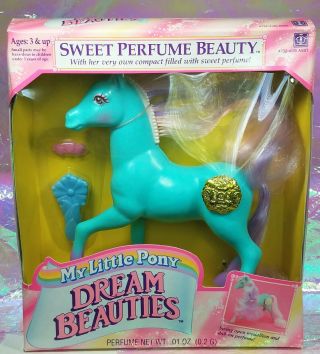 Mlp Vintage G1 My Little Pony Sweet Perfume Dream Beauty Colormist Mib Nrfp