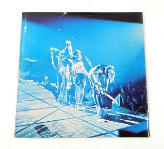 KISS Alive On Tour 1976 Rare Concert Book Program w/ KISS Army Insert 2