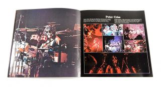 KISS Alive On Tour 1976 Rare Concert Book Program w/ KISS Army Insert 5