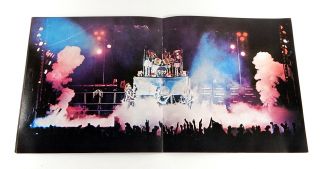 KISS Alive On Tour 1976 Rare Concert Book Program w/ KISS Army Insert 7