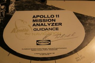Rare Vintage NASA Apollo 11 Raytheon Mission Analyzer Guidance & Navigation Disk 2