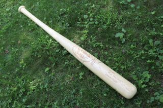 Huge 66 " Vtg Think Big Store Louisville Slugger Babe Ruth Baseball Bat Powerized
