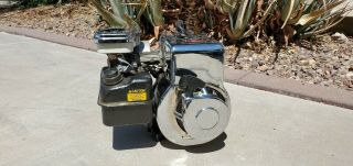 Briggs And Stratton 3hp With Chrome Package Vintage Mini Bike,  Go Kart,  Tecumseh
