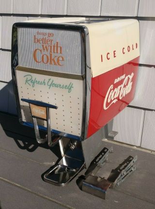 Rare Vintage Coke Fountain Dispenser - Dole Citation Lv3 - Outboard - Coca - Cola