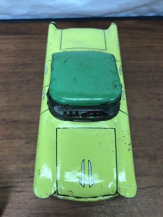 Old House Find Vintage 1950’s Pressed Steel Tin Litho Cadillac Friction Toy Car 5