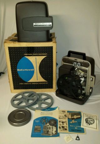 Bell & Howell Model 346a Autoload 8 Movie Projector Vintage