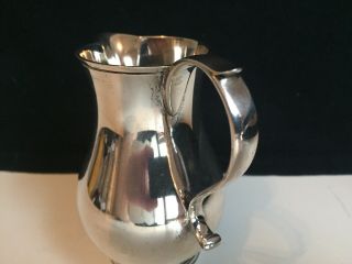 A Solid Silver Cream/ Milk Jugs London Hallmarks Combined Weight 297g 3