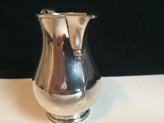 A Solid Silver Cream/ Milk Jugs London Hallmarks Combined Weight 297g 8