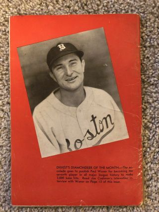 Baseball Digest 1942,  August First Issue Ever Published Rare 2
