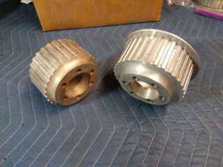 Vintage Isky,  Ed Iskenderian 671 871 Blower,  Supercharger 2 " Drive Pulleys