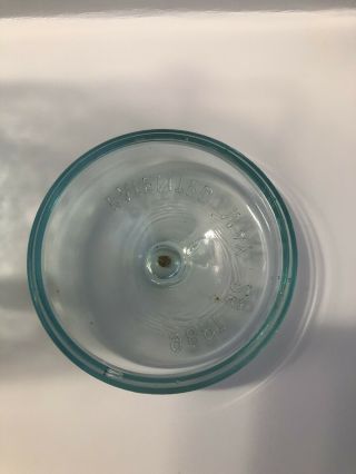 Rare Globe Mason Jar Fruit Jar with thousands of bubbles 6