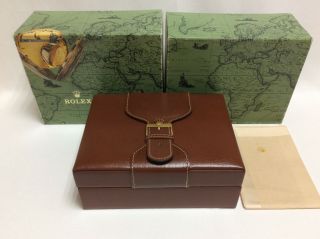 Rolex 16018 Vintage Montres S.  A - Geneve Switzerland 71.  00.  01 Watch Box,  Hanky