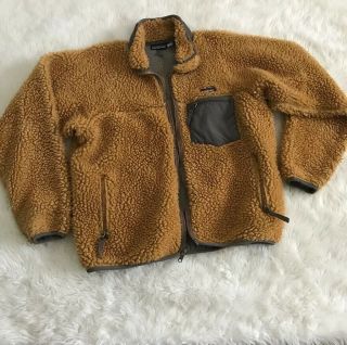Rare Vintage Patagonia Fall 2002 Deep Pile Retro - X Fleece Jacket - Size Large