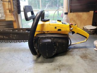 Vintage Mcculloch 10 - 10s Chainsaw