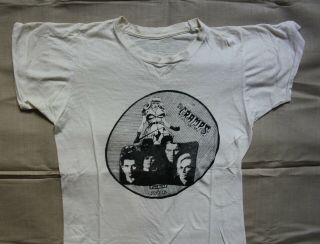 Vintage 1970s The Cramps T - Shirt Concert Promotion Shirt 2
