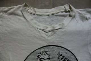 Vintage 1970s The Cramps T - Shirt Concert Promotion Shirt 5