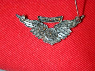 WWII US Navy Combat Air Crew Wings Badge Medal by H&H STERLING 4