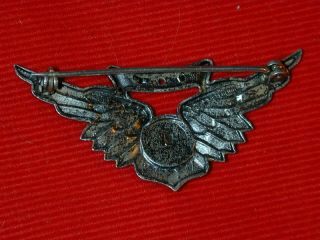 WWII US Navy Combat Air Crew Wings Badge Medal by H&H STERLING 6