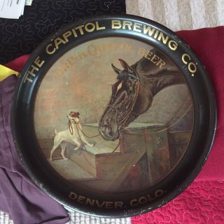 Rare Capital Brewing Beer Tray 1910 - 1915