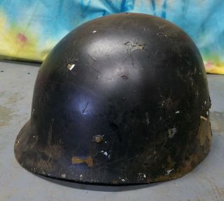 Vtg Wwii Ww2 ?? Vietnam? Us Army Military M1 Fiberglass Helmet Liner
